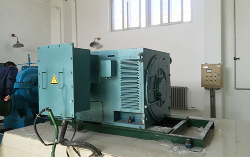 青河某水电站工程主水泵使用我公司高压电机